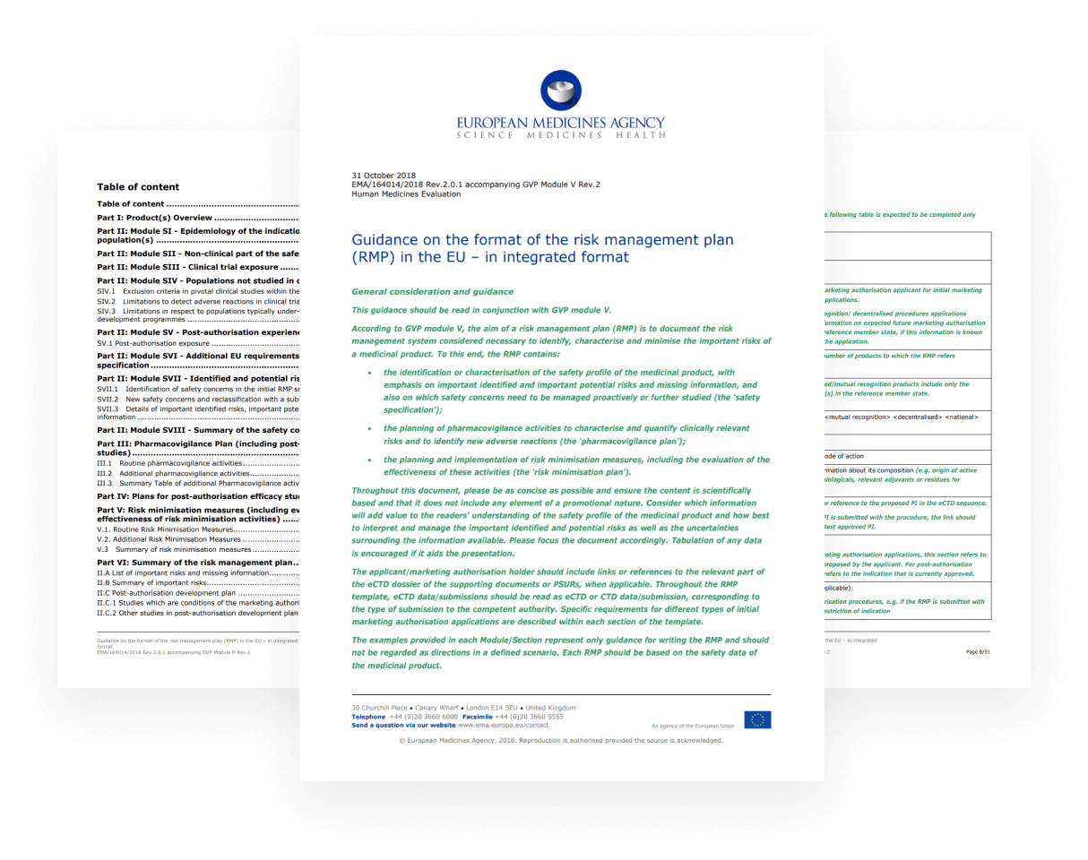 EU Risk Management Plan
