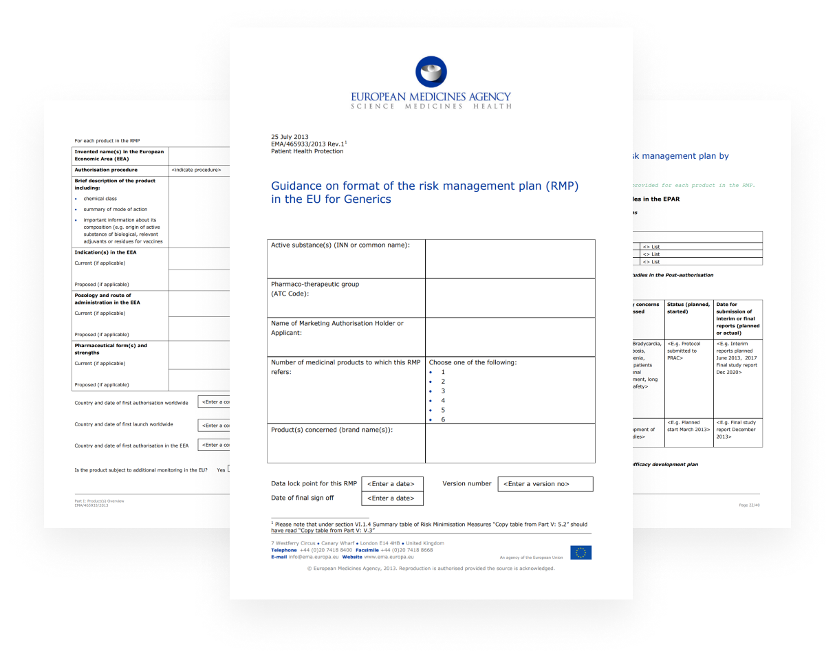 EU Risk Management Plan